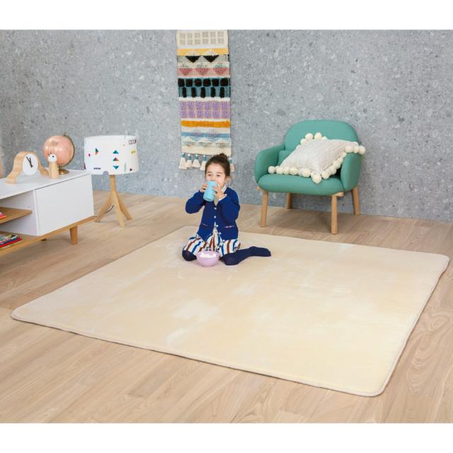 カーペット マット ラグ 絨毯 ≪約90×185cm≫ とろふわはっ水ラグ ふっくらタイプ 505812の通販は 6,490円