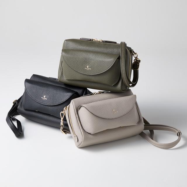 PELLE BORSA/ペレボルサ レネット ショルダーバッグ バッグ レザーバッグ 革バッグ 142003