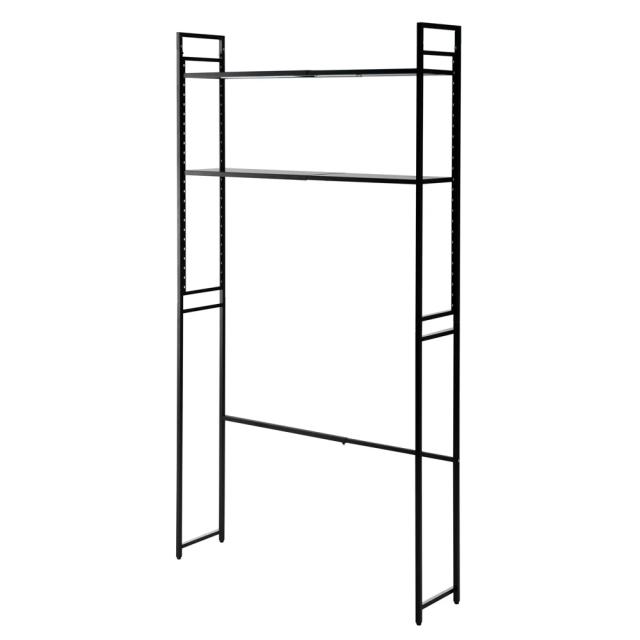 スペース有効活用 伸縮突っ張りラック 2段 幅112.5cm-161cm奥行29.5cm高さ220cm-260cm ホームオフィス家具 台 ラック 588122_4