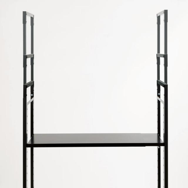 スペース有効活用 伸縮突っ張りラック 2段 幅112.5cm-161cm奥行29.5cm高さ220cm-260cm ホームオフィス家具 台 ラック 588122_6
