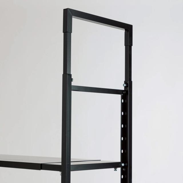 スペース有効活用 伸縮突っ張りラック 2段 幅112.5cm-161cm奥行29.5cm高さ220cm-260cm ホームオフィス家具 台 ラック 588122_7