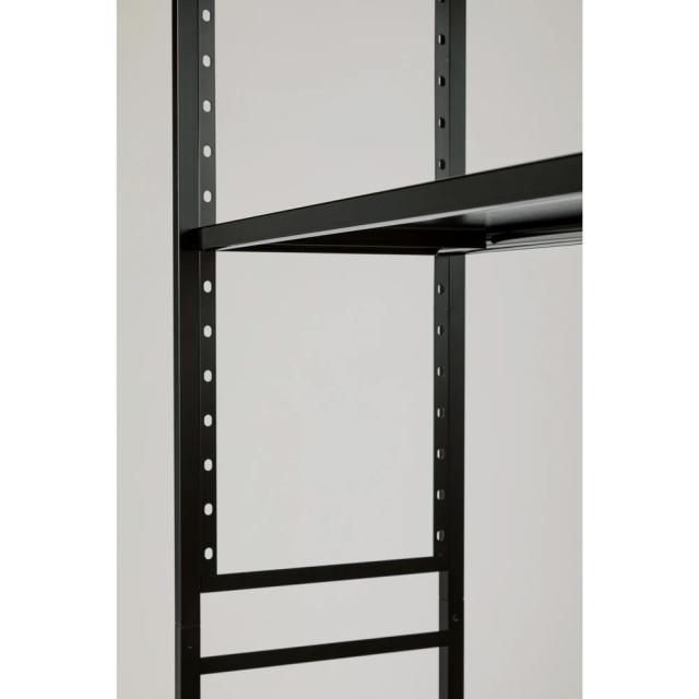スペース有効活用 伸縮突っ張りラック 2段 幅112.5cm-161cm奥行29.5cm高さ220cm-260cm ホームオフィス家具 台 ラック 588122_9