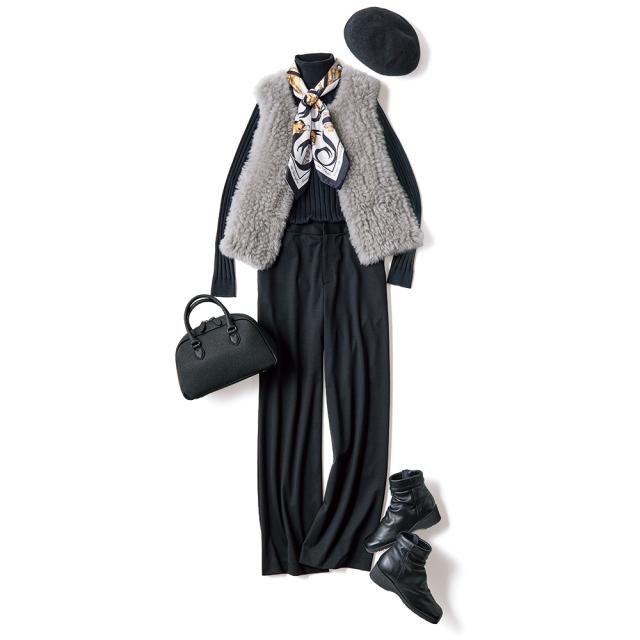 Les Belles Modes/ベル・モード カシミヤ混 ベレー帽 ニット帽 キャスケット 112302 Les Belles Modes/ベル・モード カシミヤ混 ベレー帽 ニット帽