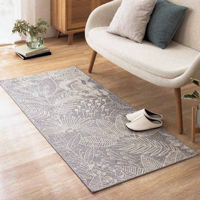 ベルギー製 フラワー カーペット ラグ FDJ ベルギー製 ペルシャ絨毯