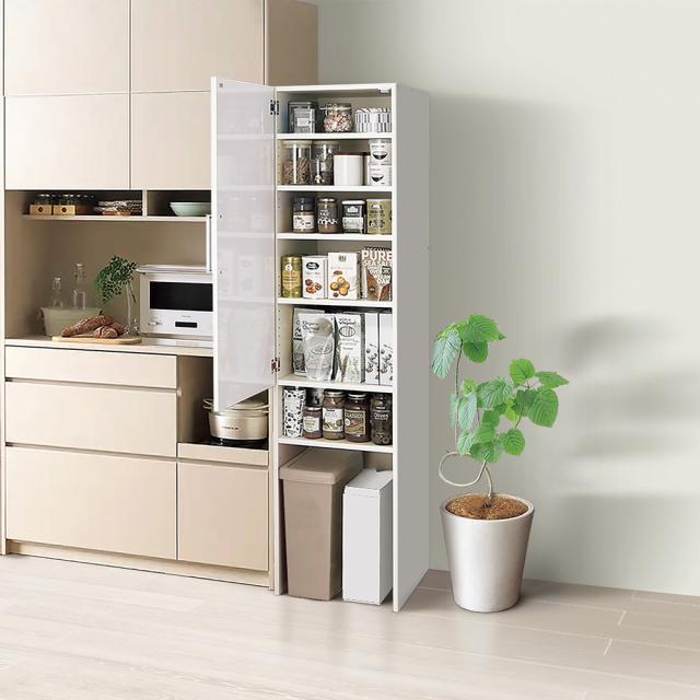 ［幅40奥行47.5cm］ 下段オープンすき間収納庫 日本製 【ゴミ箱上活用】 キッチン収納 キッチンストッカー 隙間収納 630204