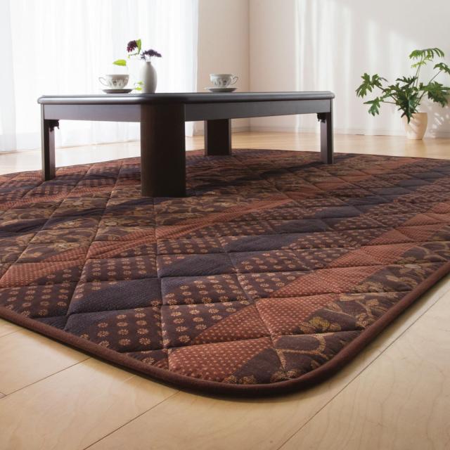 ≪【長方形】190×240cm≫ 日本製『万葉』ふっくらこたつシリーズ こたつ敷き こたつ こたつ敷布団 611212