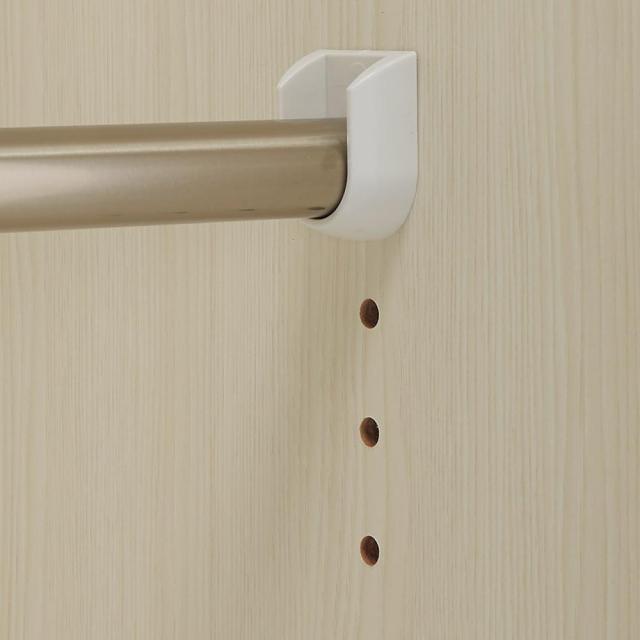 衣類収納 ワードローブ クローゼット Vises/ヴィセス オープンワードローブ 幅60cm ハンガー2段 H75820の通販は