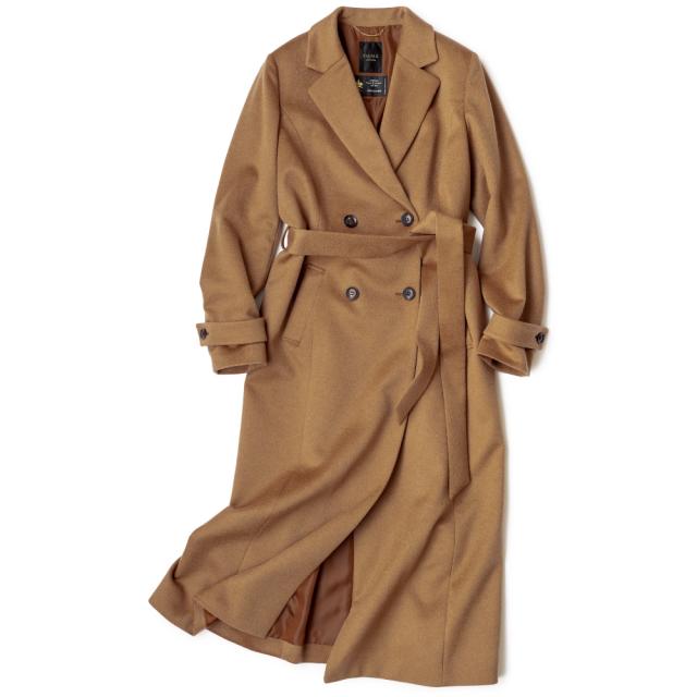 コート ロングコート チェルッティ社 カシミヤ ベルテッドコート 300001の通販は 124,500円