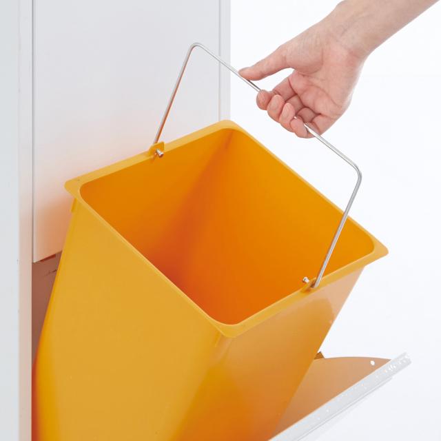 DOTTUS/ドッタス ダストボックス2段（2分別ゴミ箱）幅34cm奥行25cm高さ