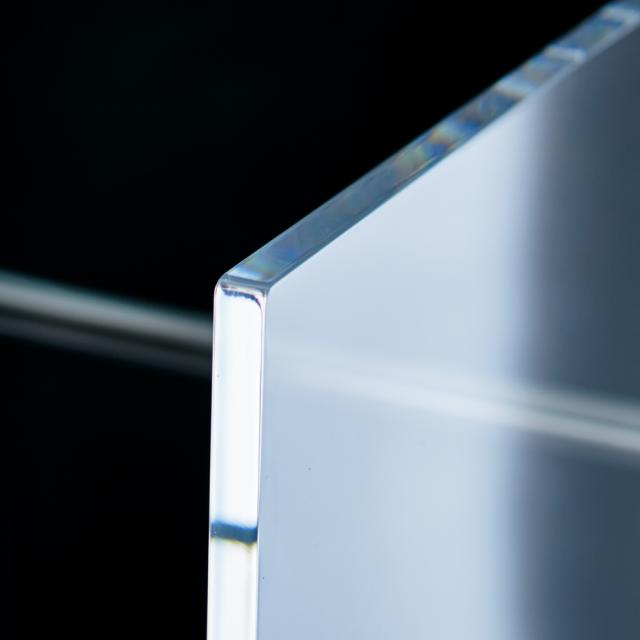 Lumiere/ルミエル クリアブックシェルフ 幅102cm 本棚 ラック シェルフ