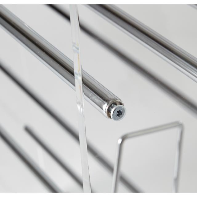 Lumiere/ルミエル クリアブックシェルフ 幅102cm 本棚 ラック シェルフ