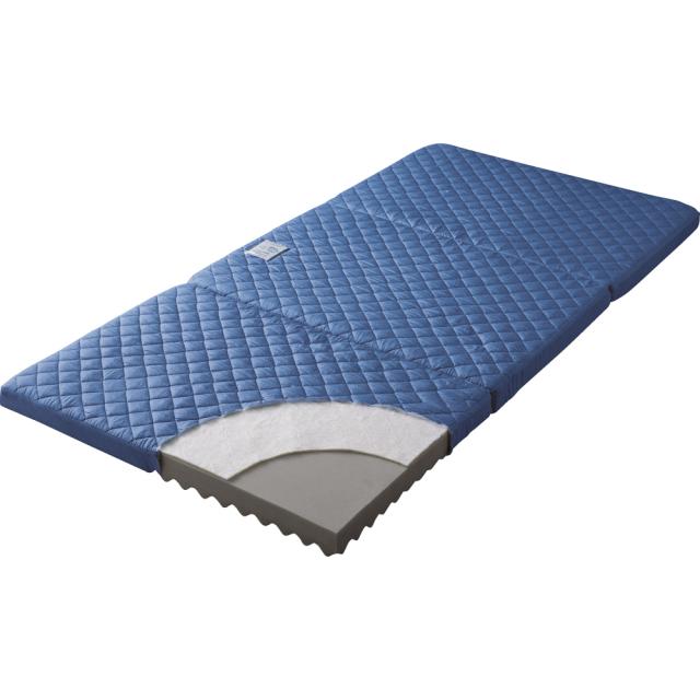 敷布団 R ≪シングル≫ 3つ折りマットレス 調湿くんタイプ 厚さ7cm 523514の通販は 18,990円