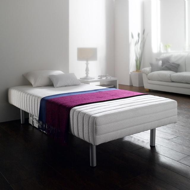 【ロータイプ・脚高9.5高さ32cm】France Bed/フランスベッド 軽くて丈夫な脚付きマットレスベッド フロアベッド ローベッド 626813_1