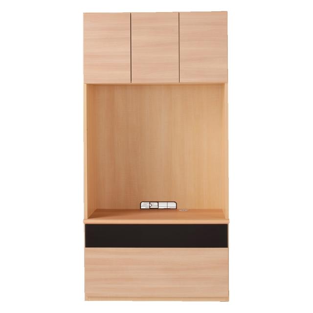 テレビ台 テレビボード 壁面収納テレビ台 壁面収納テレビ台 幅90cm ミドルタイプ 【生活感を隠すリビング壁面収納】 530617の通販は