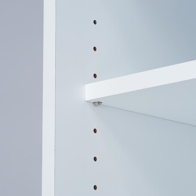大量収納が自慢の引き戸式本棚 幅90本体高さ114cm 奥行40cm 本棚 ラック シェルフ CD DVDラック 628033_8