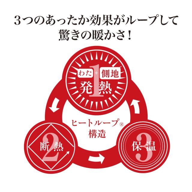 ≪セミダブル≫【ディノス限定販売】ヒートループ（R）ナチュラルプラス 発熱敷きパッド 敷きパッド ベッドパッド 610721_2