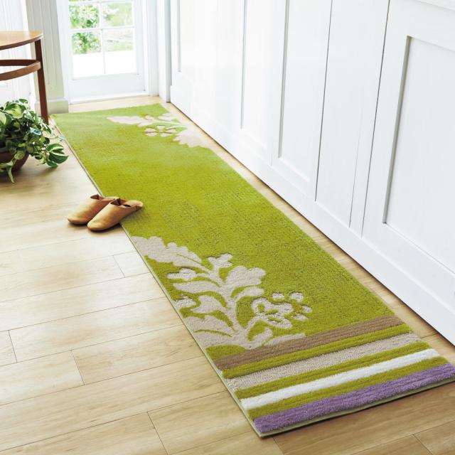 カーペット ラグ マット キッチンマット ≪約55×120cm≫デザイナーズギルド マット〈プランツ〉 884613の通販は