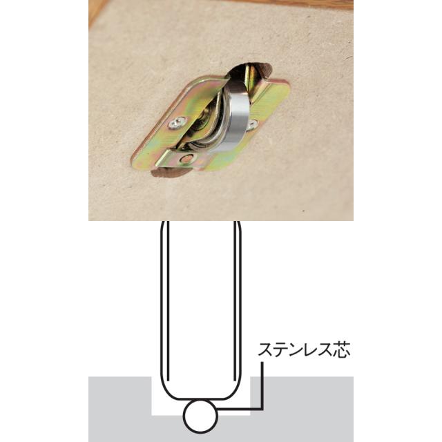本格仕様 快適スライド書棚 オープン 4列 本棚 ラック シェルフ コミックラック 628253_2