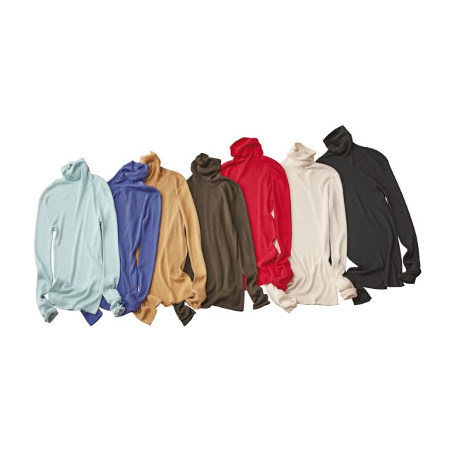 UVカット 洗える シルク100％ タートルネック プルオーバー UV 紫外線対策 UV対策ウェア 133801