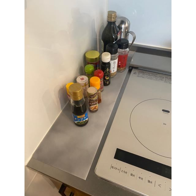 キッチンマット シリコンマット キッチン 耐熱 200度 60×90cm キッチン用 保護シート 大理石調シリコンキッチンマット AR2660_8