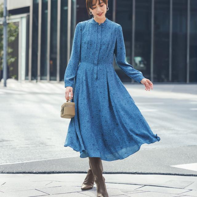 JOURNAL STANDARD LUXE ワンピース リバティフラワー ampleプル