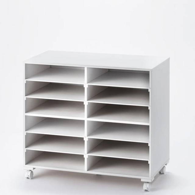 衣類収納 衣類 衣装ケース 収納ケース ≪幅75cm高さ67cm≫ キャスター付きニット＆シャツラック 890126の通販は