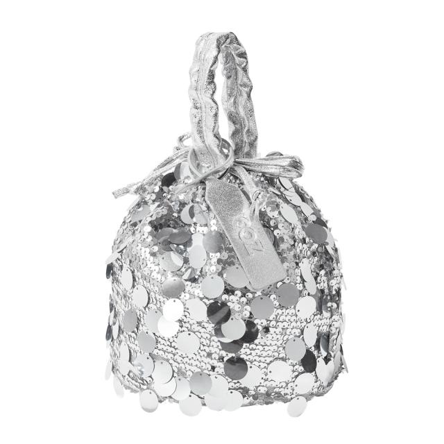 スパンコール 巾着 バッグ バッグ ハンドバッグ 104712