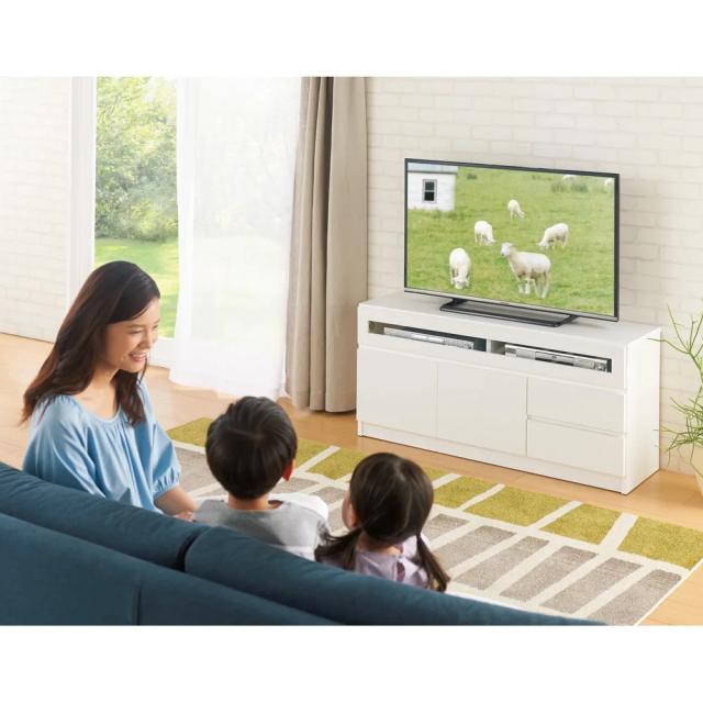 テレビ台 幅150高さ55cm 【コンパクト設置シアターシリーズ】 テレビ台 テレビボード ミドルタイプテレビ台 642909_5