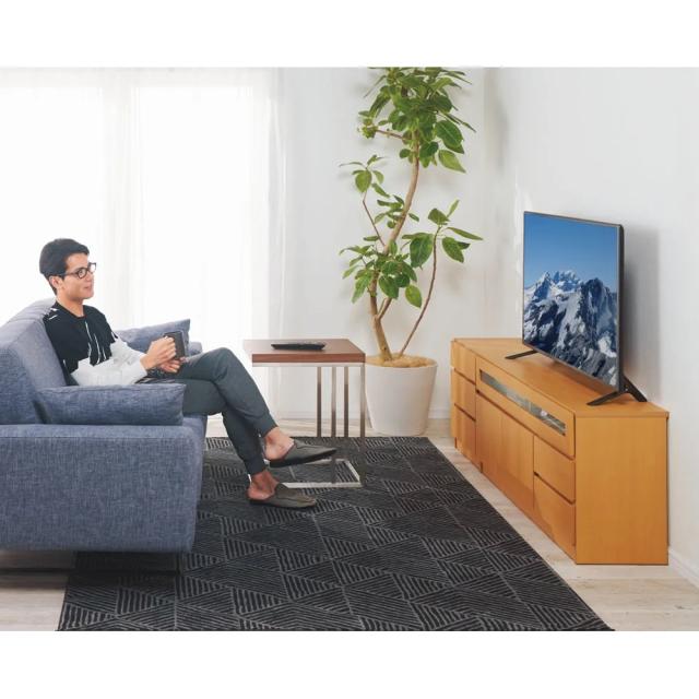 テレビ台 幅150高さ55cm 【コンパクト設置シアターシリーズ】 テレビ台 テレビボード ミドルタイプテレビ台 642909_6