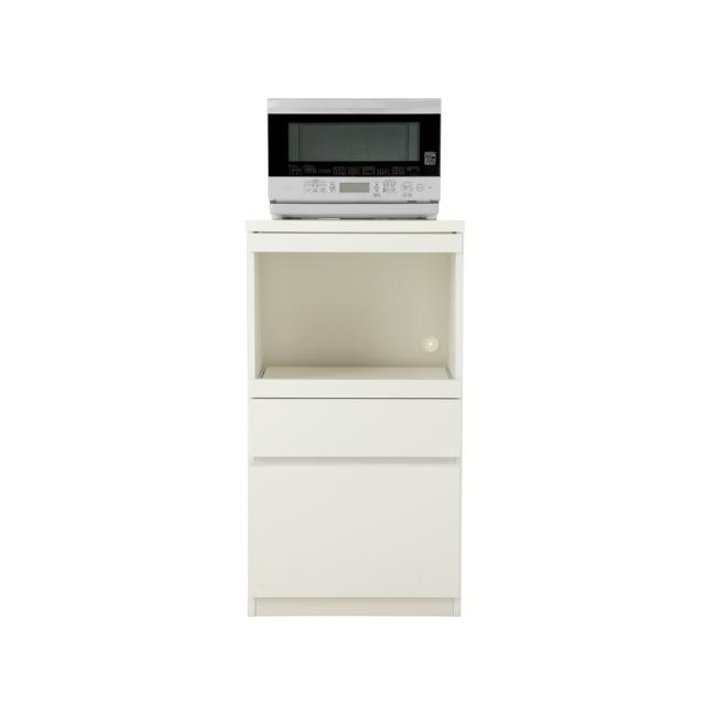 家具 収納 キッチン収納 必要なものだけコンパクトに置ける ミニマリストのためのミニマルレンジ台 深引き出しタイプ 幅59cm の通販はau Pay マーケット ディノス Au Pay マーケット店