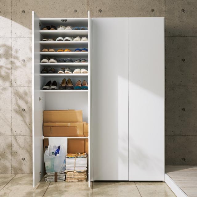 家具 収納 玄関収納 屋外収納 シューズボックス 下駄箱 エントランス納戸シューズボックス バー付き 幅80cm の通販はau Pay マーケット ディノス Au Pay マーケット店