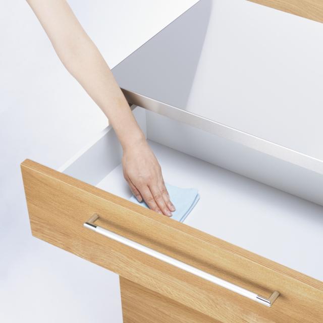 手元が隠せる間仕切りカウンター 幅120cm キッチン収納 キッチンカウンター 629509_7