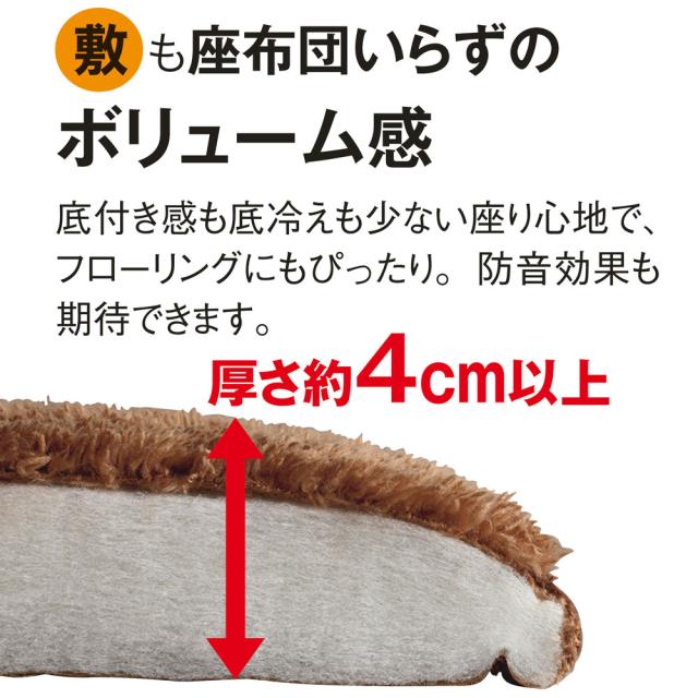 ≪【長方形・特大】190×290cm≫ もこふわマイクロファイバーのシープ調ふっくらこたつシリーズ こたつ敷き布団 こたつ敷布団 611167_5
