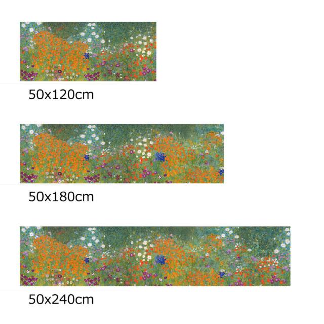 ≪約50×180cm≫ 世界の名画モチーフプリントロングマット カーペット ラグ マット キッチンマット 626055_9