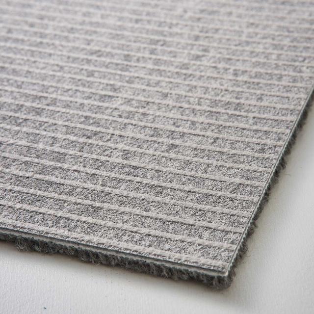 カーペット ラグ タイルカーペット タイルマット ジョイントマット ≪お得な同色64枚組≫ ニット柄タイルマット/タイルカーペット H73108の通販は