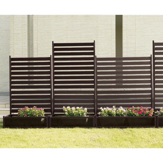 プランター付きフェンス 幅90cm・スーパーハイタイプ 532818の通販は