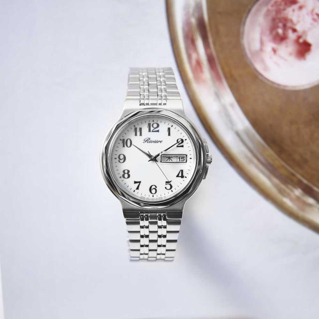 バッグ 靴 アクセサリー メンズファッション雑貨 メンズ メンズ Citizen シチズン リビエール ソーラーデイデートウォッチ Gf0781の通販はau Pay マーケット ディノス Au Pay マーケット店