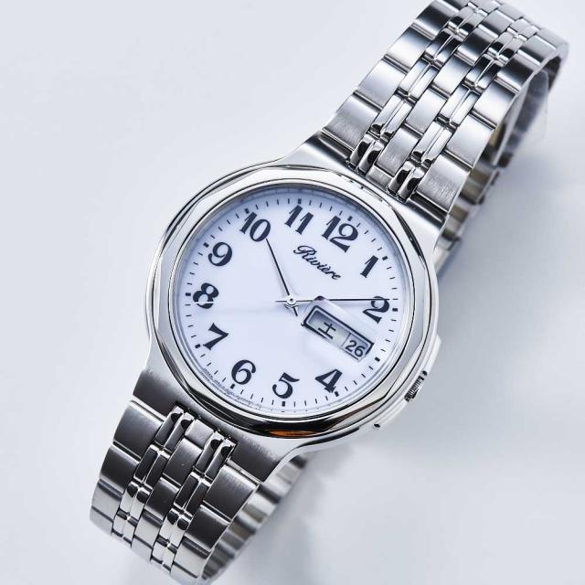 バッグ 靴 アクセサリー メンズファッション雑貨 メンズ メンズ Citizen シチズン リビエール ソーラーデイデートウォッチ Gf0781の通販はau Pay マーケット ディノス Au Pay マーケット店