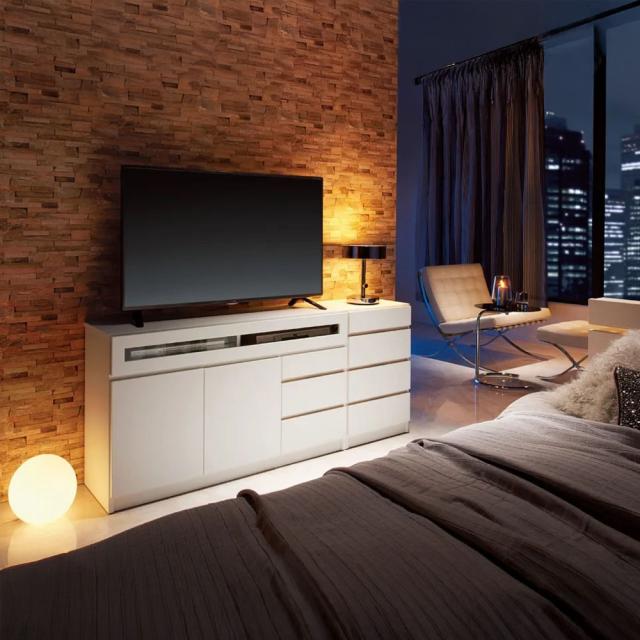 ハイタイプテレビ台 幅120高さ70cm 【コンパクト設置シアターシリーズ】 テレビ台 テレビボード 壁面収納テレビ台 642914