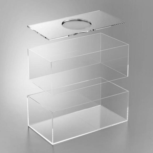 ≪大≫ お気に入りを飾れる アクリルティッシュケース 小物収納 フリーボックス アクセサリー収納ケース ジュエリーボックス 582007_8