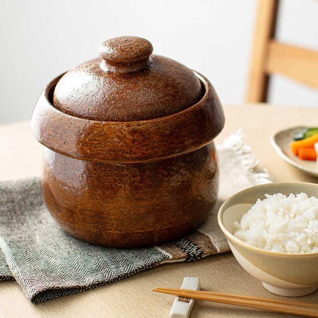 ≪2合用≫ どんぐりみたいなごはん鍋（萬古焼） 鍋 フライパン 土鍋 卓上鍋 620305