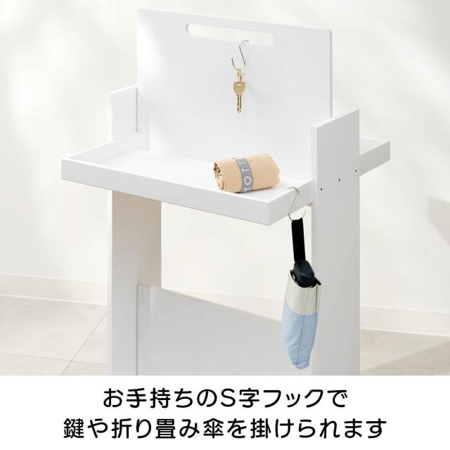 ≪2段≫ バッグ ぬいぐるみ 推し活グッズを収納しながら飾れる ディスプレイ収納ワゴン コレクションケース 622402_4