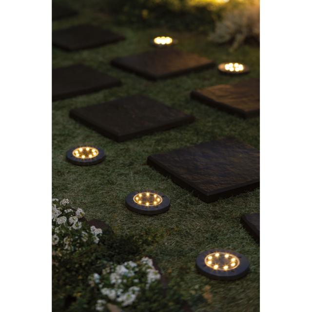 ガーデン 庭用照明 置挿し2WAY地面用ソーラーライト 同色8個組 G72605の通販は 8,174円