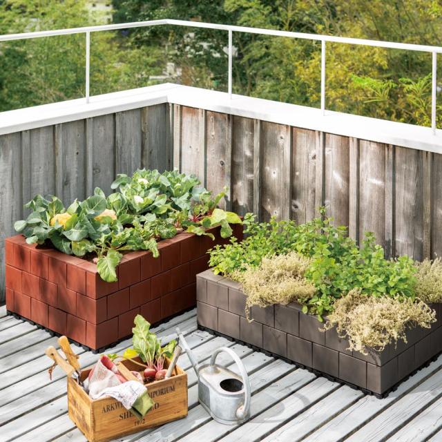 ガーデニング フラワー ガーデニング用品 エクステリア ガーデニンググッズ ２段 手作りファームキット 90 90 Gの通販はau Pay マーケット ディノス Au Pay マーケット店