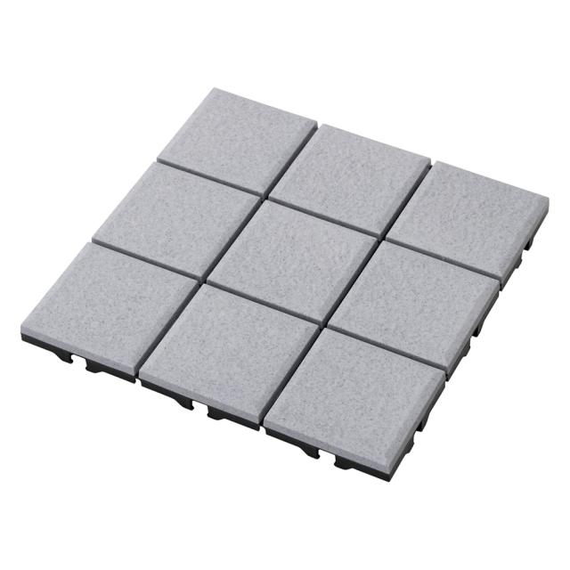 ガーデニング フラワー ガーデニング用品 エクステリア ガーデニンググッズ ベランダに 樹脂タイルマットタイル調9枚 Gの通販はau Pay マーケット ディノス Au Pay マーケット店