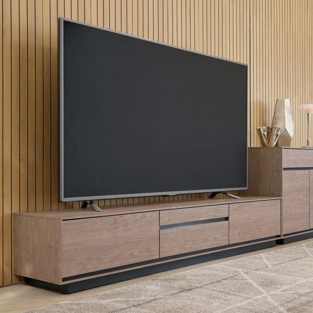 Herlev/ヘアレウ リビングキャビネットシリーズ テレビ台 幅180cm テレビ台 テレビボード ローボード H80204