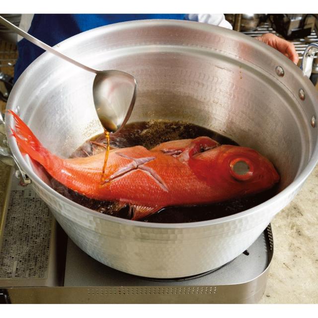 ≪内径27cm≫ 厚板打出し 段付きアルミ鍋 鍋 フライパン 両手鍋 663814_9