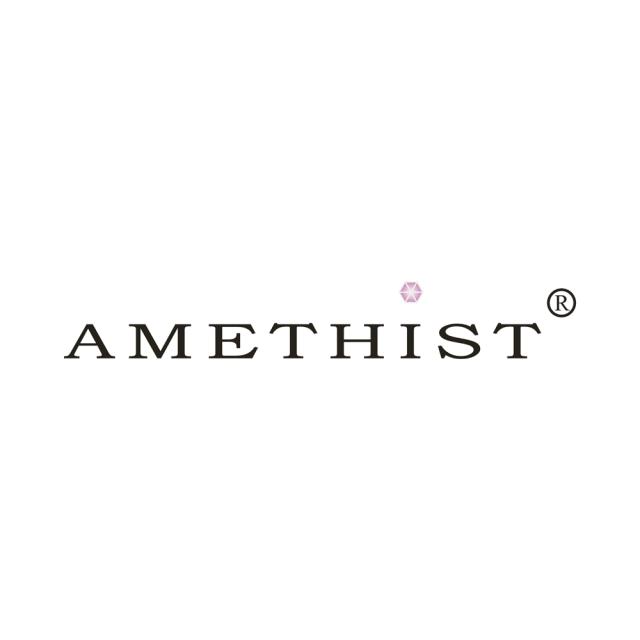 AMETHIST/アメジスト 金具付き幾何学柄 ワンピース（イタリア製