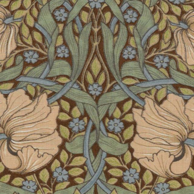 Fabric by ベストオブモリス山葡萄のかごバッグ【六角花編みラウンド