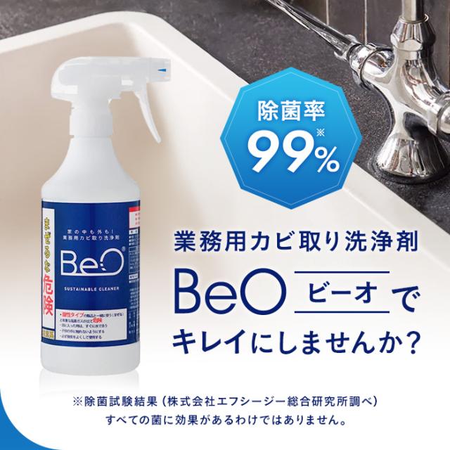 カビ取りスプレー 強力 カビ取り剤 洗浄剤 カビ 除菌 プロのハウスクリーナーが使う業務用住宅洗浄剤 BeO ビーオ お得な2本セット AR2516_4